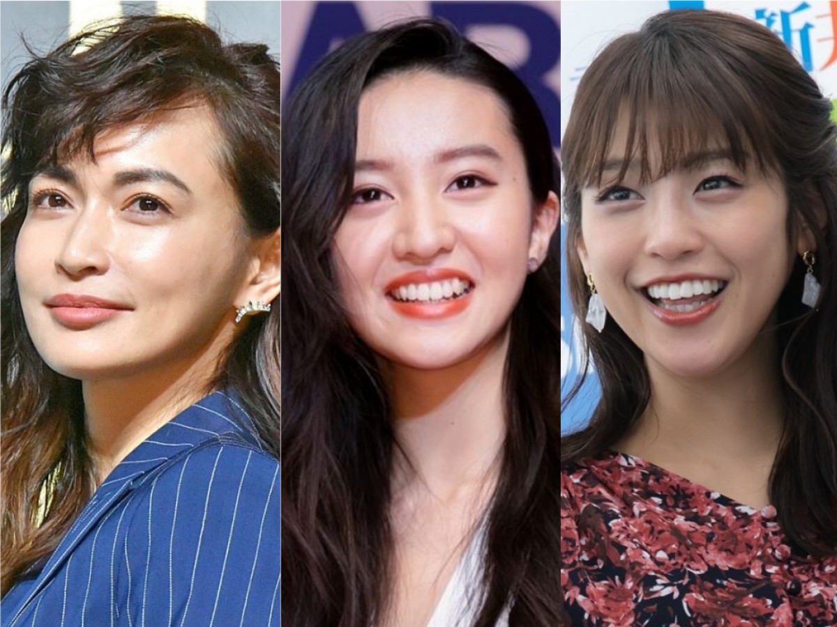 (左から)長谷川京子、Koki,、岡副麻希