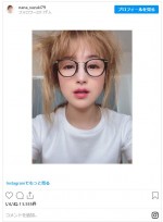 一体何が…？ 鈴木奈々、リモート収録後の髪ボッサボサの姿　※「鈴木奈々」インスタグラム