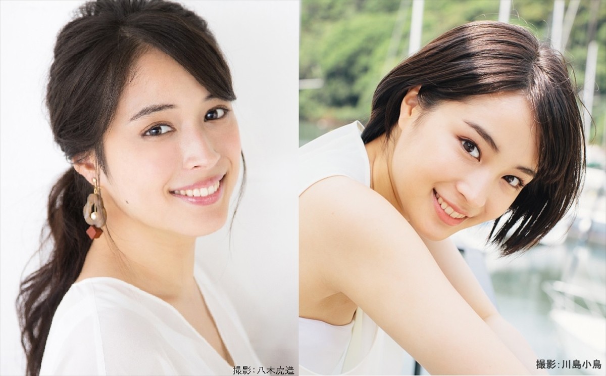 『Living』で姉妹共演を果たす(左から)広瀬アリス、広瀬すず