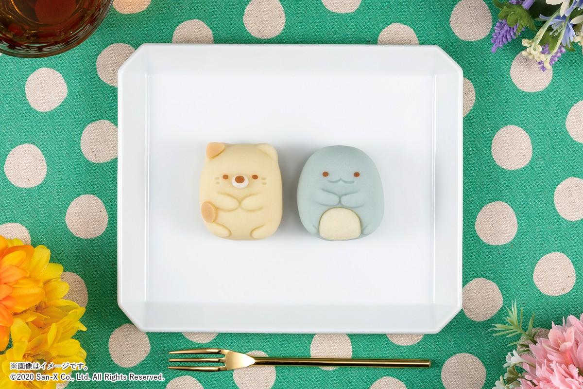 『すみっコぐらし』“ねこ”＆“とかげ”が和菓子に！　5．26からファミマで発売