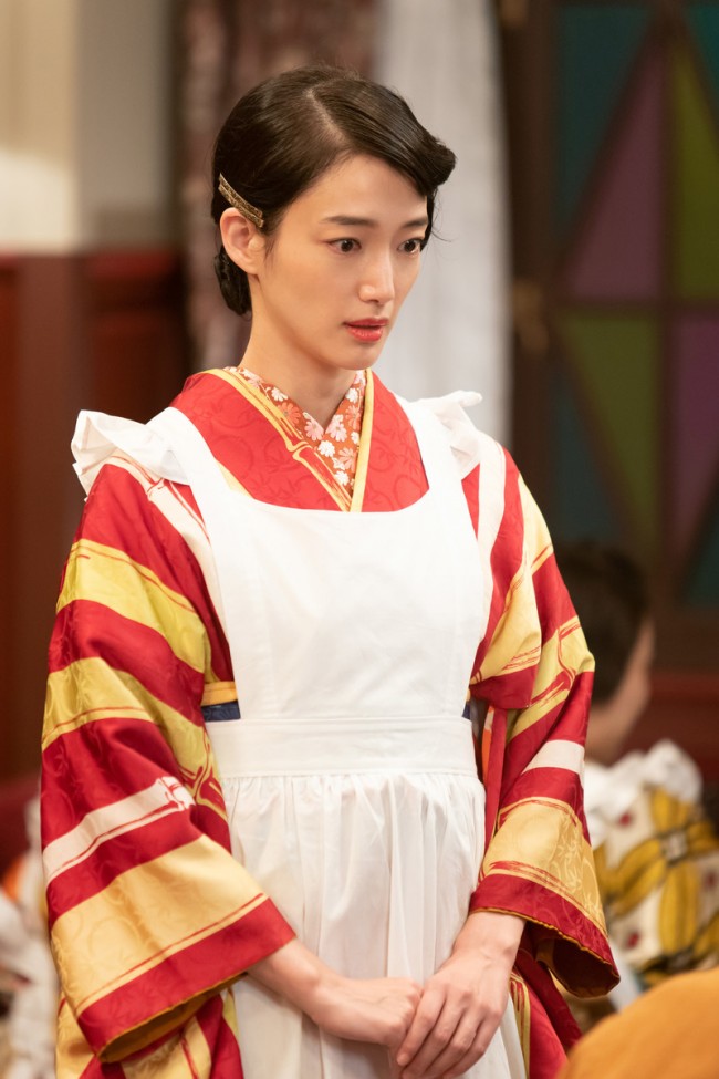 連続テレビ小説『エール』で女給・希穂子役を演じる入山法子