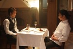 ドラマ『美食探偵 明智五郎』特別編第2夜場面写真（左から）赤楚衛二、武田真治