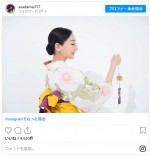 舞も浴衣ショットを投稿！ ※「浅田舞」インスタグラム
