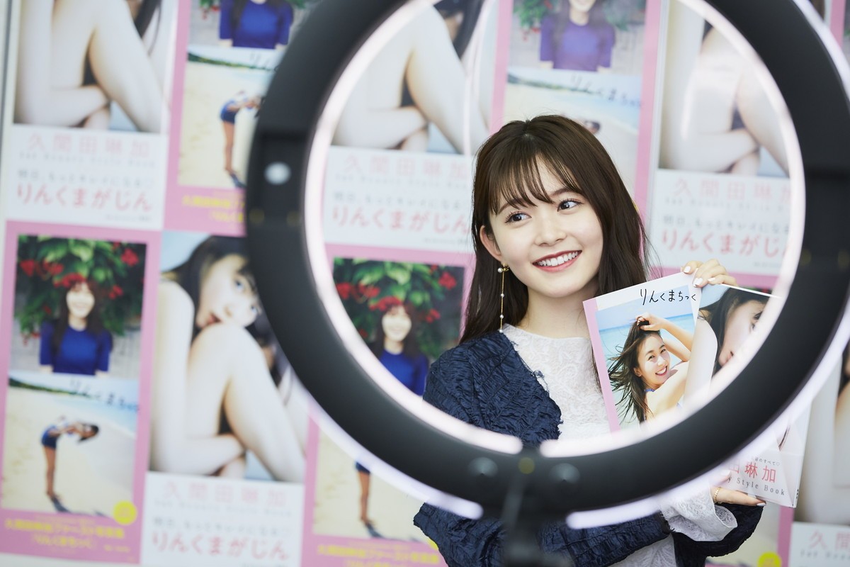 久間田琳加、美脚が印象的な「お風呂の中での撮影」カットがお気に入り