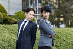 スペシャルドラマ『スイッチ』（テレビ朝日系）で共演する阿部サダヲ（左）と松たか子（右）