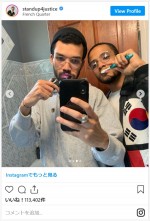 ※「ジャスティス・スミス」インスタグラム