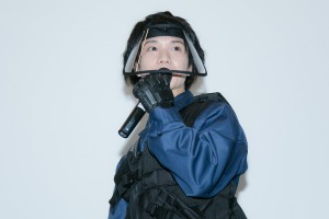 映画『三大怪獣グルメ』舞台あいさつに登場した植田圭輔