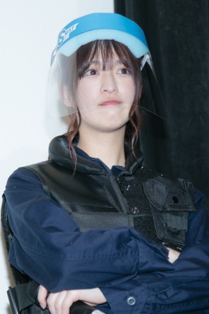 映画『三大怪獣グルメ』舞台あいさつに登場した乃木坂46・吉田綾乃クリスティー