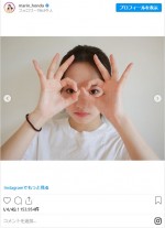 母親が撮影　※「本田真凜」インスタグラム