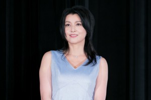 映画『癒しのこころみ～自分を好きになる方法～』完成披露イベントに登場した藤原紀香