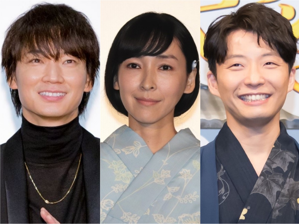 麻生久美子が42歳！ 綾野剛＆星野源との祝福3ショットに反響