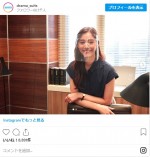 新木優子のフェイスシールド姿　※『【公式】SUITS／スーツ2』インスタグラム