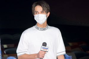 『ソニック・ザ・ムービー』コロナに負けるナ！感染予防対策デモンストレーションに登場した中川大志