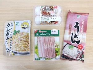 ローソンストア100　夏の麺レシピ