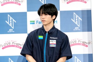 JO1×フラッペ 夏の新フレーバー推しメンバー発表イベントに登場した木全翔也