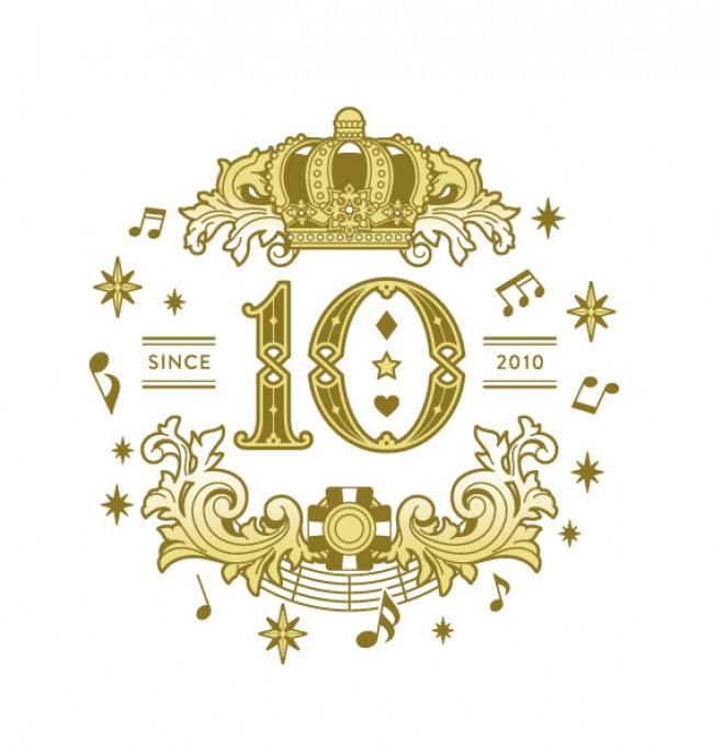 『うたの☆プリンスさまっ♪』10周年ロゴビジュアル