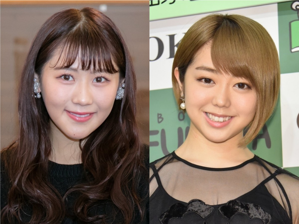 (左から)西野未姫、峯岸みなみ