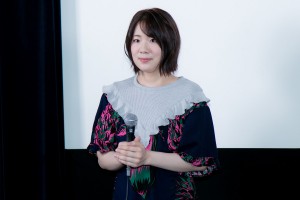 映画『いけいけ！バカオンナ～我が道を行け～』完成披露記者会見に登場した真魚