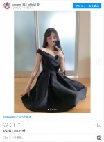 Cocomi、ラグジュアリーなドレス姿　※「Cocomi」インスタグラム