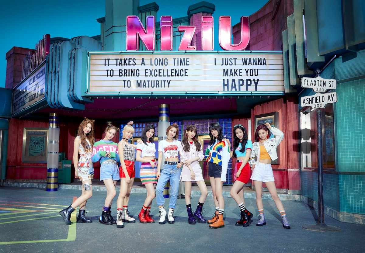 NiziU 「Make you happy」韓国語版MVに「ダンスも歌も更に上達」と反響　公開半日で200万再生超え