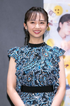 連続ドラマ『マイラブ・マイベイカー』記者会見に登場した小宮有紗