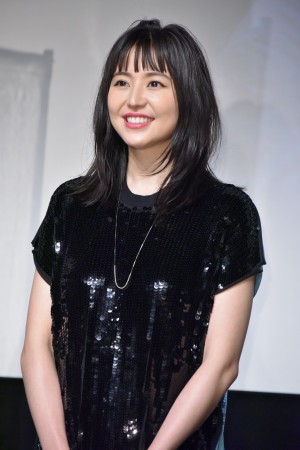 映画『MOTHER マザー』公開記念リモート舞台あいさつに出席した長澤まさみ