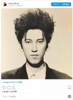 布袋寅泰、35年前の証明写真　※「布袋寅泰」インスタグラム