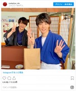 （左から）横浜流星、高杉真宙　※ドラマ『私たちはどうかしている』公式インスタグラム