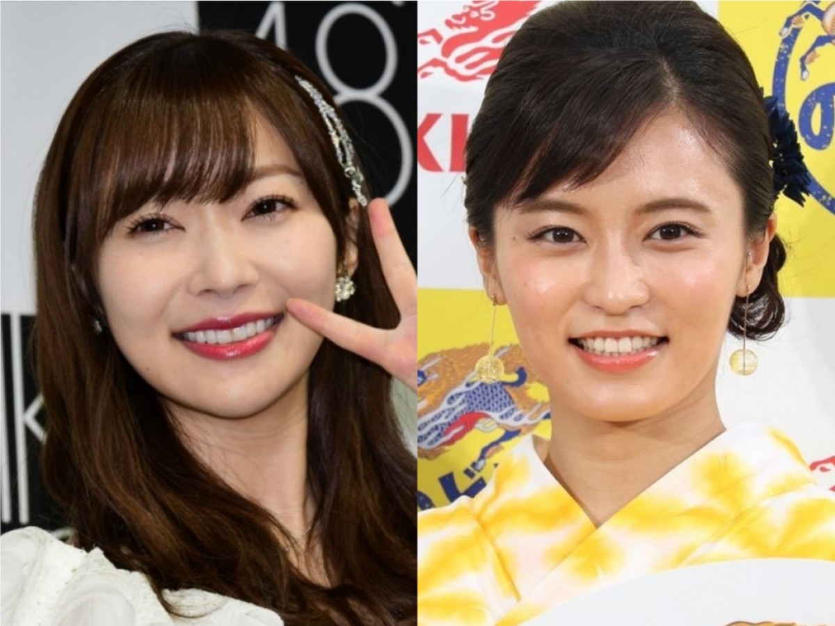 (左から)指原莉乃、小島瑠璃子