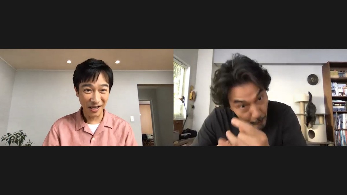 役所広司＆堺雅人、初共演はリモート！　サントリー「クラフトボス」新CM公開