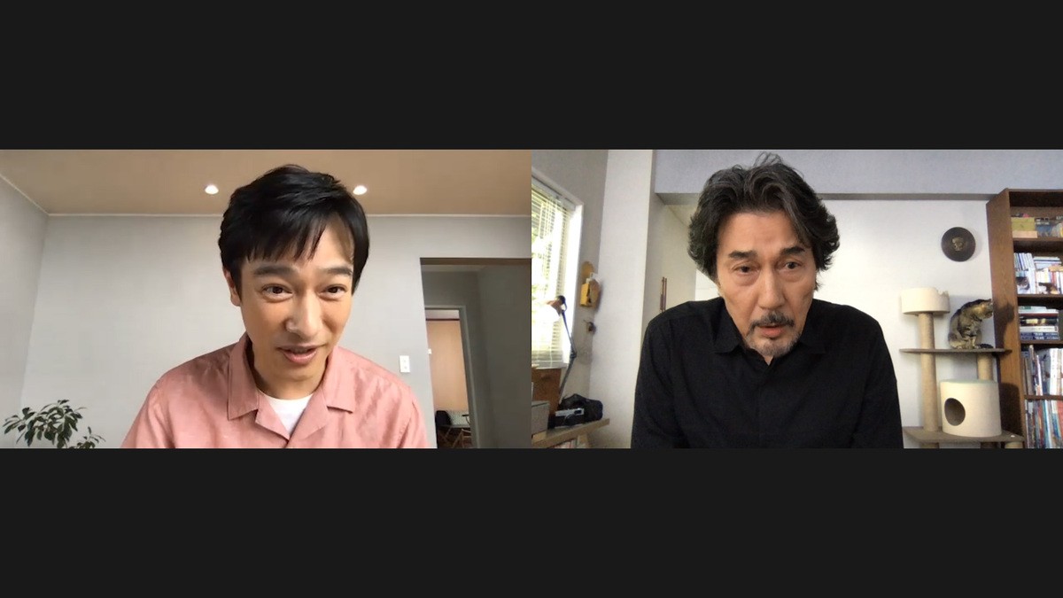 役所広司＆堺雅人、初共演はリモート！　サントリー「クラフトボス」新CM公開
