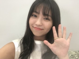 大原優乃の自撮り写真