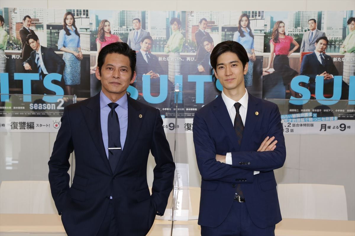 『SUITS』放送再開　織田裕二「大丈夫かなと思うくらい攻めている話もある」