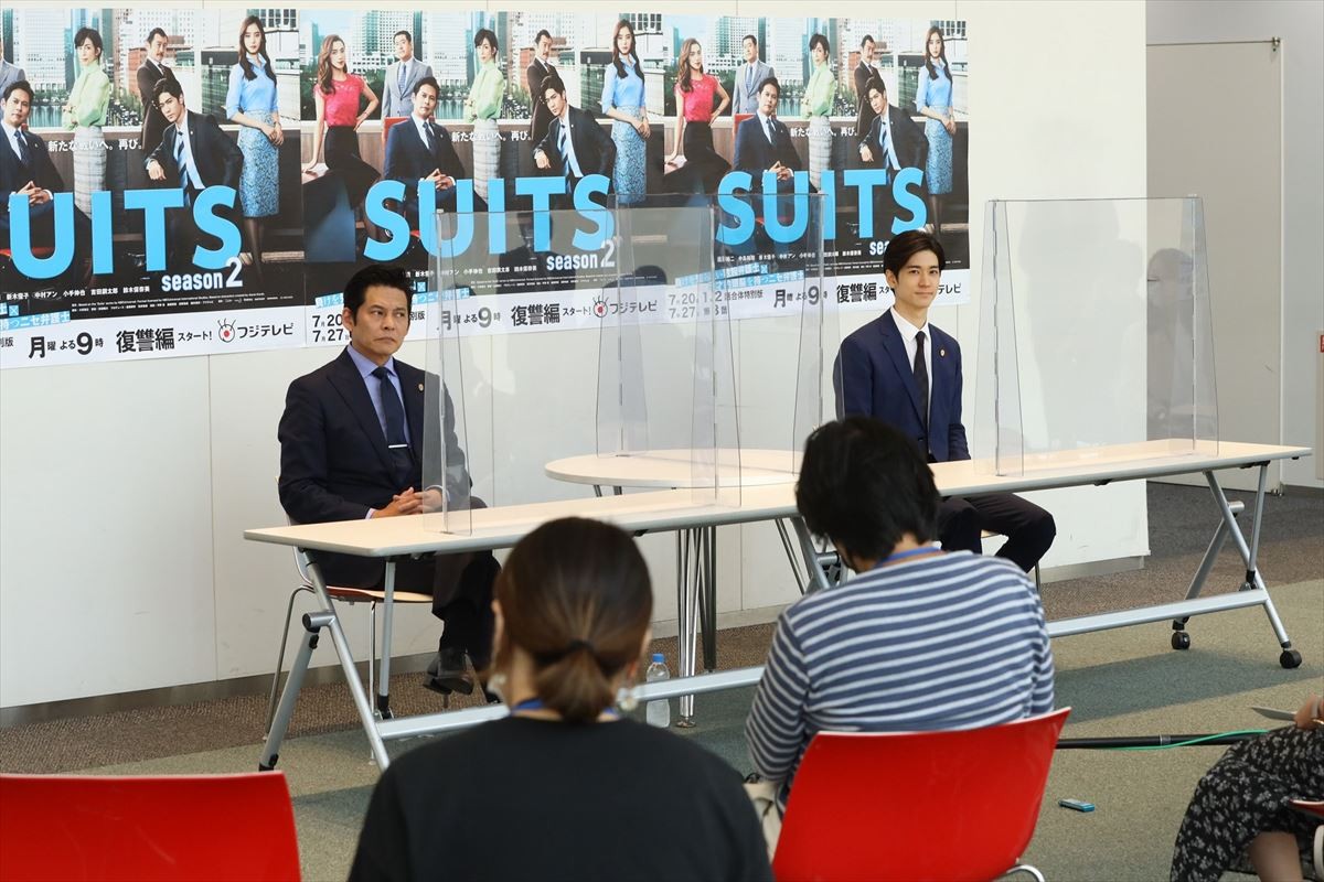 『SUITS』放送再開　織田裕二「大丈夫かなと思うくらい攻めている話もある」