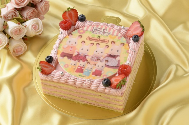 シルバニアファミリー のデコレーションケーキ発売 キュートな3種類が登場 年7月15日 スイーツ クランクイン トレンド