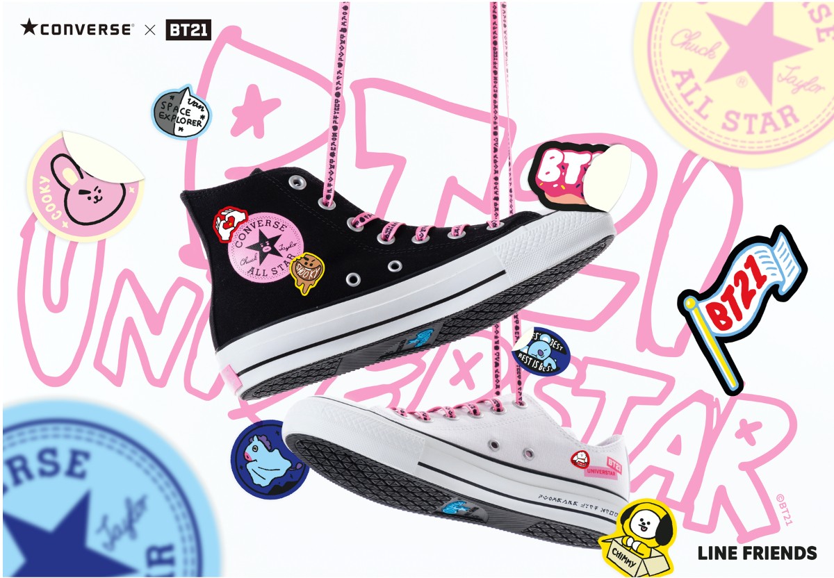 CONVERSE×BT21　バンタン　BTS