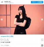 悪魔になった早川聖来 ※『ノギザカスキッツ』インスタグラム