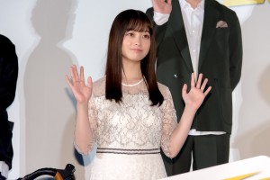 映画『弱虫ペダル』キックオフイベントに登場した橋本環奈