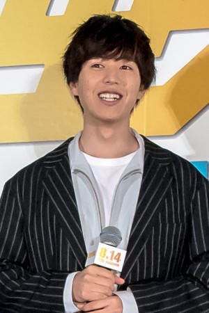 映画『弱虫ペダル』キックオフイベントに登場した坂東龍汰