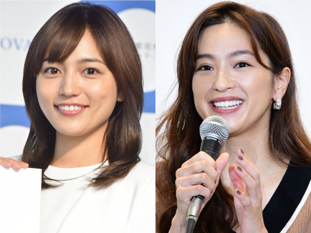 川口春奈＆中村アン、“美女と桜”ショットに反響「桜にも負けないお綺麗なおふたり」