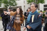 新日曜ドラマ『親バカ青春白書』大学の合格発表シーン