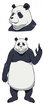 テレビアニメ『呪術廻戦』関智一が演じるパンダのキャラクタービジュアル	