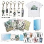 映画『君が世界のはじまり』オフィシャルグッズのアクリルキーホルダー（キャラクターごとに6種）、Tシャツ（M／L／XL)、クリアファイルセット（A4サイズ3枚入り）、ポストカードセット（12枚）