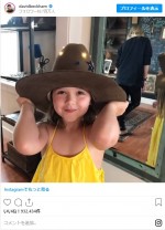 祝9歳！ 愛娘ハーパーちゃんの思い出の写真を公開　※「デヴィッド・ベッカム」インスタグラム