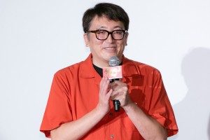 映画『今日から俺は!!劇場版』初日舞台あいさつに登場した福田雄一監督
