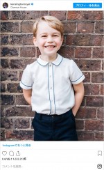 ジョージ王子、5歳の誕生日フォト　※※「Duke and Duchess of Cambridge」インスタグラム