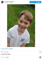 ジョージ王子、6歳の誕生日フォト　※※「Duke and Duchess of Cambridge」インスタグラム