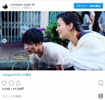 2018年9月に水川あさみが投稿した『tourist ツーリスト／第1話 バンコク篇』オフショット　※「水川あさみ」インスタグラム