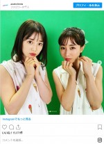 田中みな実＆弘中綾香アナが双子コーデ　※『あざとくて何が悪いの？』（テレビ朝日公式）インスタグラム