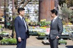 ドラマ『SUITS／スーツ2』場面写真（左から）高嶋政宏、織田裕二